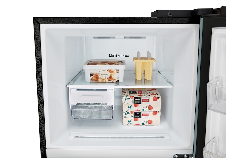 Top open door with food